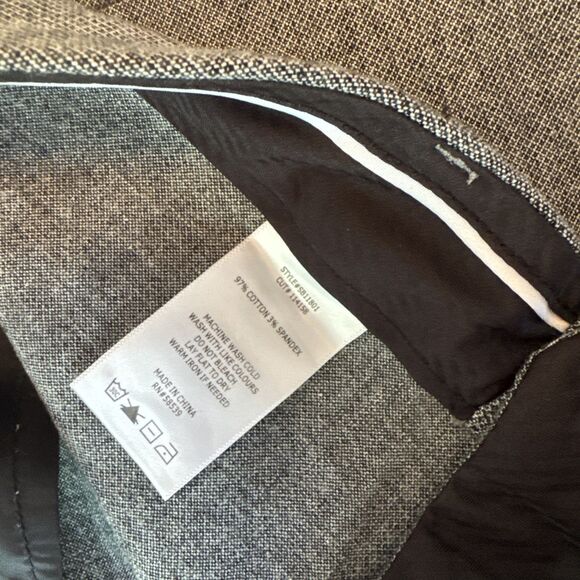 Kut From The Kloth Thick Heavy Knit Stretchy Tweed Look Ankle Pants Womens Sz 14 - Picture 10 of 14